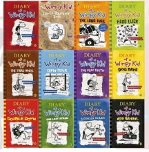مجموعه 14 جلدی کتاب خاطرات یک بچه چلمن Diary of a Wimpy Kid