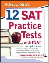 کتاب مک گروهیل 12 ست پرکتیس تست McGraw Hill’s 12 SAT Practice Tests