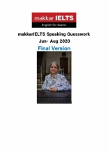 کتاب مکار آیلتس اسپیکینگ Makkar IELTS Speaking Jun-Aug 2020