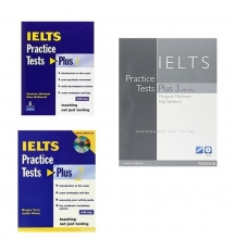 مجموعه 3 جلدی کتاب آیلتس پرکتیس تست پلاس IELTS Practice Tests Plus