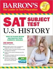 کتاب بارونز اس ای تی سابجکت تست این یو اس هیستوری Barron’s SAT Subject Test in U.S History