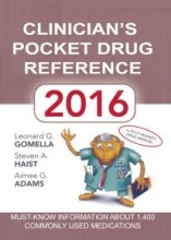 کتاب CLINICAL'S POCKET DRUG REFERENCE 2016