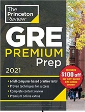 کتاب Princeton Review GRE Premium Prep, 2021