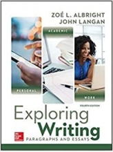 کتاب Exploring Writing Paragraphs and Essays