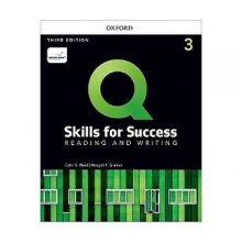 کتاب کیو اسکیلز فور ساکسز ویرایش سوم Q Skills for Success 3rd 3 Reading and Writing +DVD