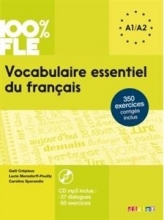 کتاب زبان Vocabulaire essentiel du français niv. A1 -A2 + CD 100% FLE