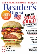 مجله ریدرز دایجست Readers Digest Fire up your grill July/August 2020